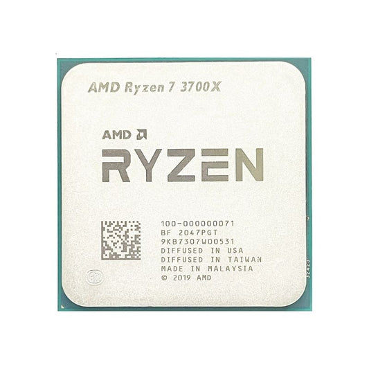 AMD Ryzen 7 3700X Processor, 8 Cores, 16 Threads, 3.6 GHz (4.4 GHz Max Boost), AM4, 32MB Cache - Desktop CPU