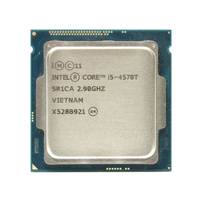 Intel Core i5-4570T Processor, 2 Cores, 4 Threads, 2.9 GHz (3.6 GHz Turbo), LGA 1150, 4MB Cache - Desktop CPU