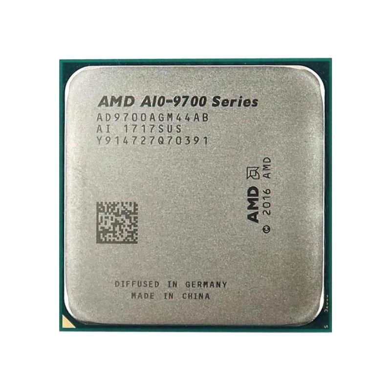 AMD A10-9700 Processor, 4 Cores, 3.5 GHz (4.1 GHz Turbo), AM4 Socket, Radeon R7 Graphics - Desktop CPU