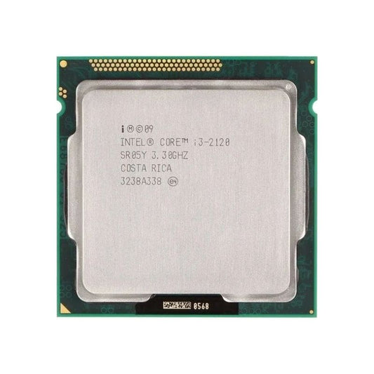 Intel Core i3-2120 Processor, 2 Cores, 4 Threads, 3.3 GHz, LGA 1155, 3MB Cache - Desktop CPU