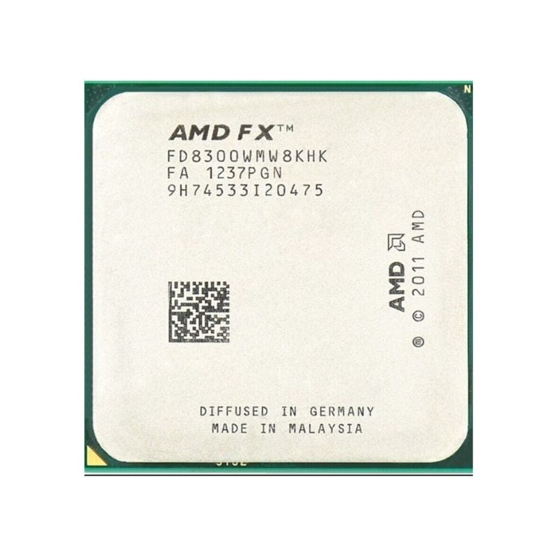 AMD FX-8300 Processor, 8 Cores, 3.3 GHz, AM3+, 16MB Cache - Desktop CPU