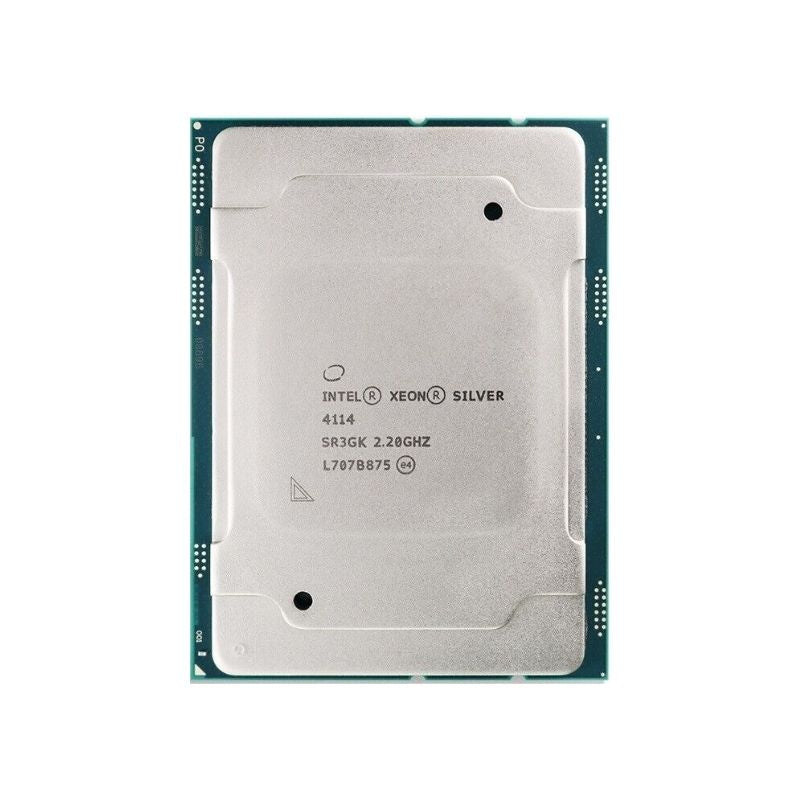 Intel Xeon Silver 4114 Processor, 10 Cores, 20 Threads, 2.2 GHz, LGA 3647, 13.75MB Cache - Server CPU