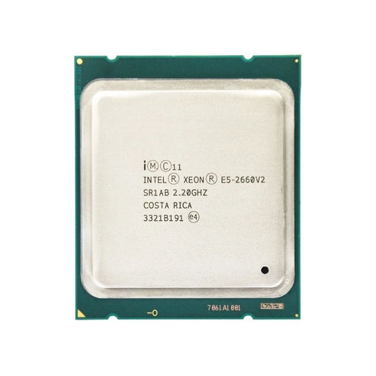 Intel Xeon E5-2660 v2 Processor, 10 Cores, 20 Threads, 2.2 GHz (3.0 GHz Turbo), LGA 2011, 25MB Cache - Server CPU