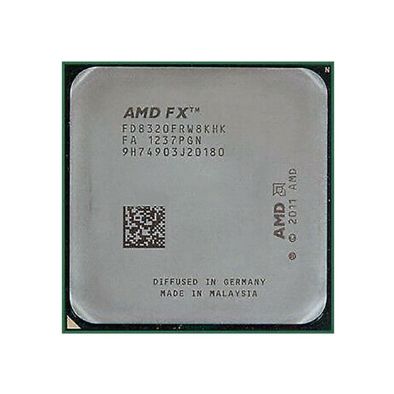 AMD FX-8320 Processor, 8 Cores, 3.5 GHz (4.0 GHz Turbo), AM3+, 16MB Cache - Desktop CPU