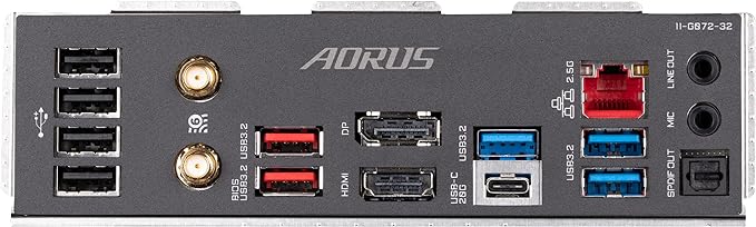 Gigabyte Z790M AORUS ELITE AX Motherboard, Intel Z790 Chipset, Micro-ATX, DDR5, PCIe 5.0, WiFi 6E