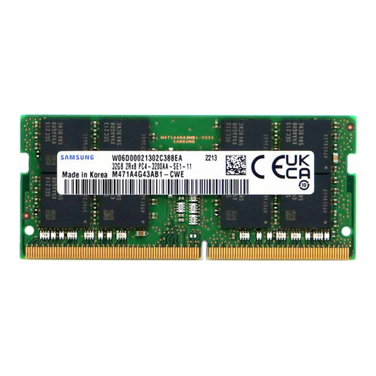 SEC Laptop DDR4 32GB 3200MHz Memory Module, PC4-25600, CL22, Unbuffered, SO-DIMM