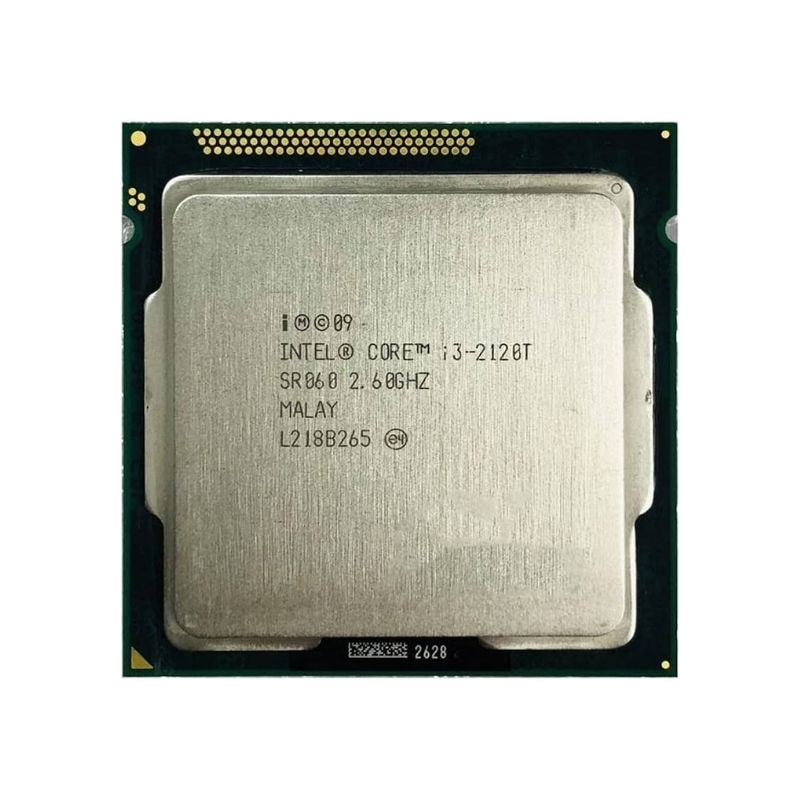 Intel Core i3-2120T Processor, 2 Cores, 4 Threads, 2.6 GHz, LGA 1155, 3MB Cache - Desktop CPU