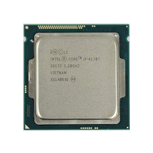 Intel Core i3-4170T Processor, 2 Cores, 4 Threads, 3.2 GHz, LGA 1150, 4MB Cache - Desktop CPU