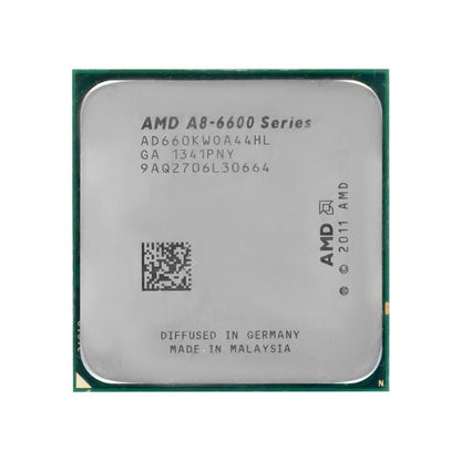 AMD A8-6600K APU Processor, 4 Cores, 3.9 GHz (4.2 GHz Turbo), Socket FM2, 4MB Cache - Desktop CPU