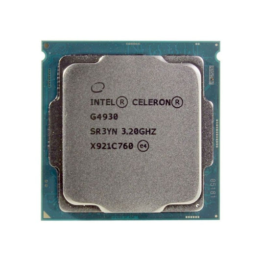 Intel Pentium Gold G4930 Processor, 2 Cores, 4 Threads, 3.2 GHz, LGA 1151, 4MB Cache - Desktop CPU