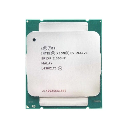 Intel Xeon E5-2660 v3 Processor, 8 Cores, 16 Threads, 2.6 GHz (3.3 GHz Turbo), LGA 2011-3, 20MB Cache - Server CPU