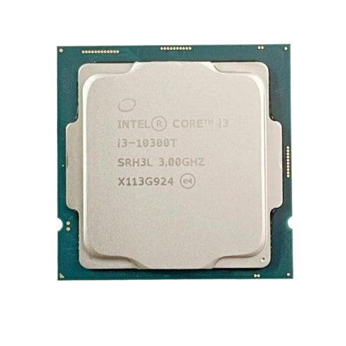 Intel Core i3-10300T Processor, 4 Cores, 8 Threads, 3.4 GHz (3.7 GHz Turbo), LGA 1200, 8MB Cache - Desktop CPU