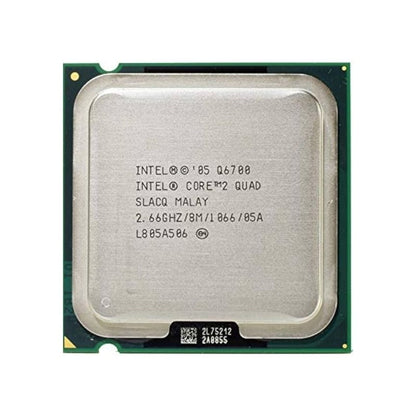 Intel Core 2 Quad Q6700 Processor, 4 Cores, 4 Threads, 2.66 GHz, LGA 775, 8MB Cache - Desktop CPU