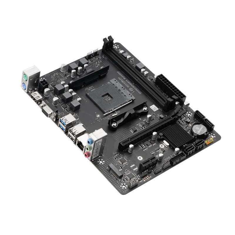 MAXSUN B450M D4 Motherboard, Micro-ATX, AMD B450 Chipset, AM4 Socket,PCIe 3.0, Gaming Motherboard