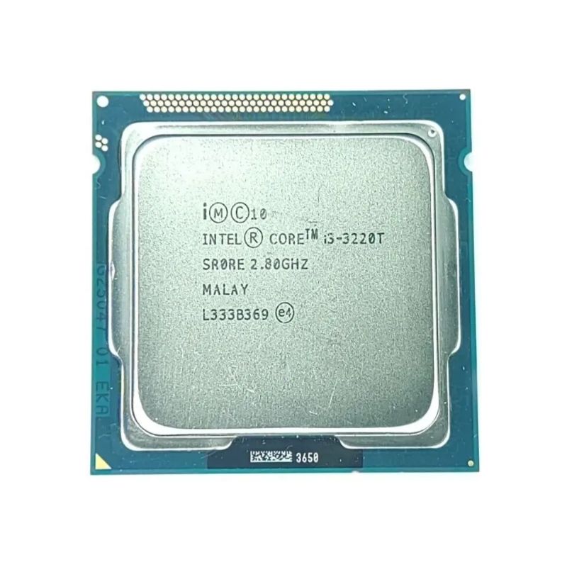 Intel Core i3-3220T Processor, 2 Cores, 4 Threads, 2.8 GHz, LGA 1155, 3MB Cache - Desktop CPU