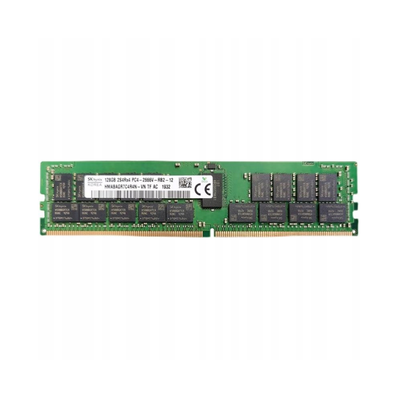 SK Hynix DDR4 128GB 2S4R4 PC4-2666V Server Memory, 2666MHz, ECC Registered, 2Rx4 Configuration