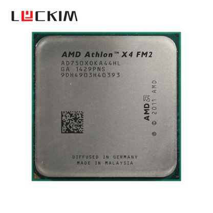 AMD Athlon X4 750X Processor, 4 Cores, 3.4 GHz, Socket FM2 - Desktop CPU