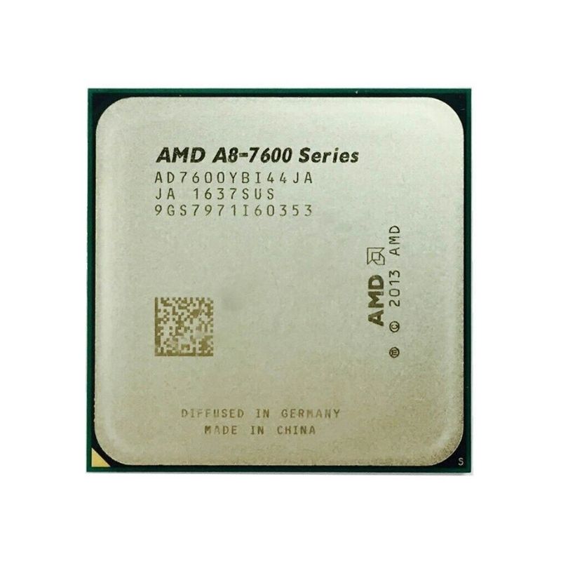 AMD A8-7600 Processor, 4 Cores, 4 Threads, 3.1 GHz (3.8 GHz Turbo), FM2+, 65W TDP - Desktop APU