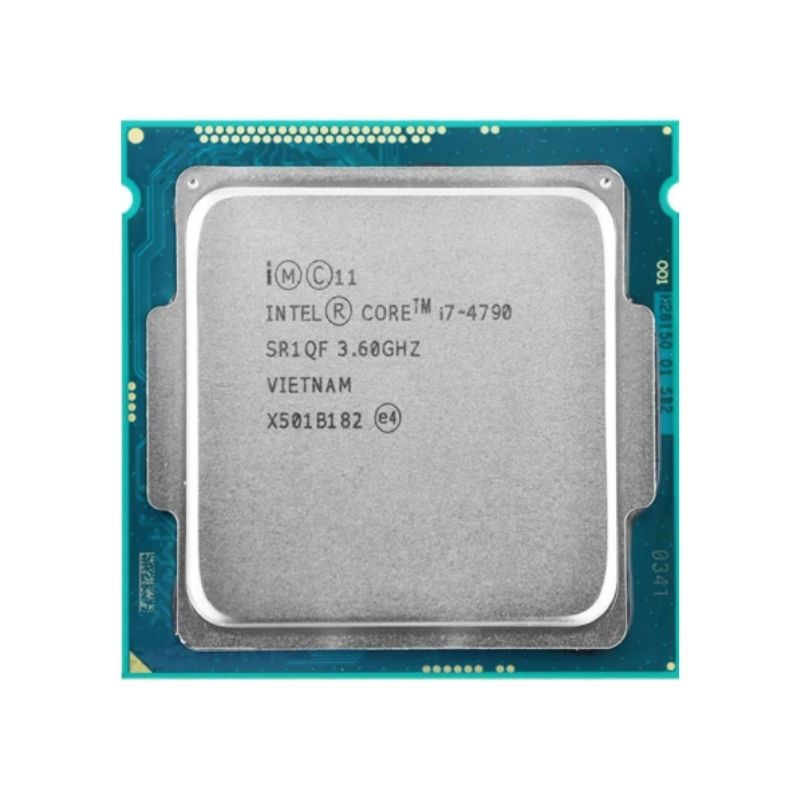 Intel Core i7-4790 Processor, 4 Cores, 8 Threads, 3.6 GHz (4.0 GHz Turbo), LGA 1150, 8MB Cache - Desktop CPU