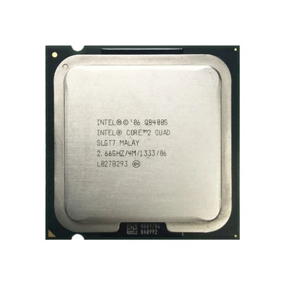 Intel Core 2 Quad Q8400S Processor, 4 Cores, 4 Threads, 2.66 GHz, LGA 775, 6MB Cache - Desktop CPU