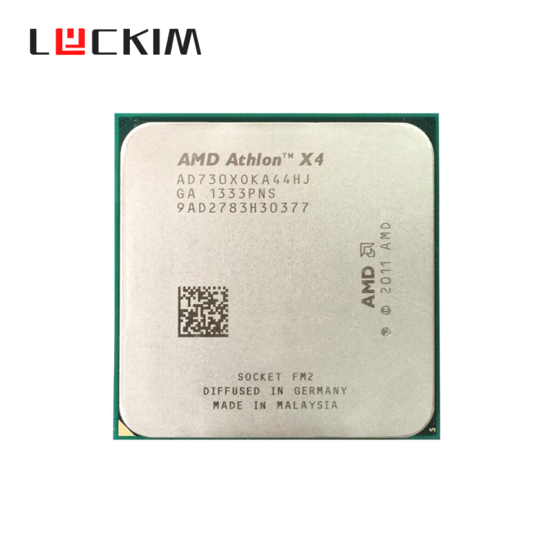 AMD X4-730 Processor, 4 Cores, 3.2 GHz, Socket FM2, 4MB Cache - Desktop CPU