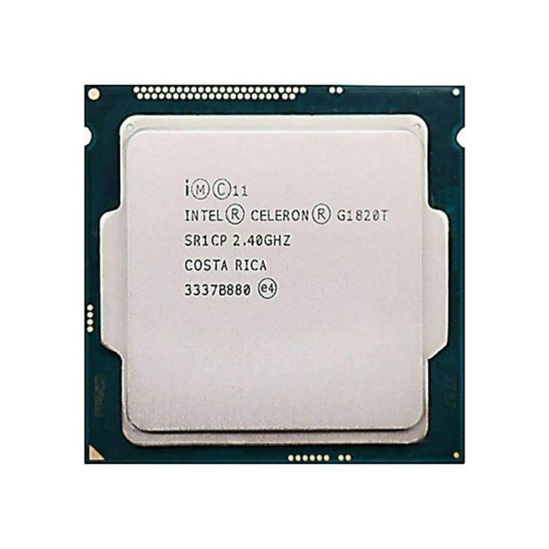 Intel Celeron G1820T Processor, 2 Cores, 2 Threads, 2.4 GHz, LGA 1150, 2MB Cache - Desktop CPU