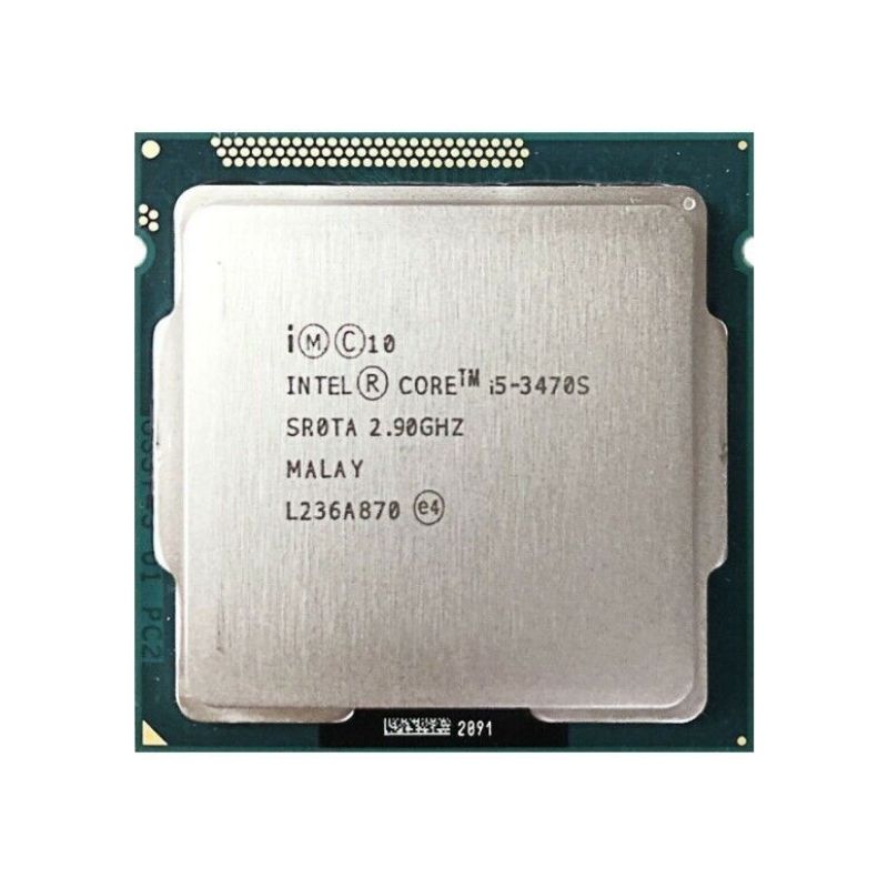 Intel Core i5-3470S Processor, 4 Cores, 4 Threads, 2.9 GHz (3.6 GHz Turbo), LGA 1155, 6MB Cache - Desktop CPU