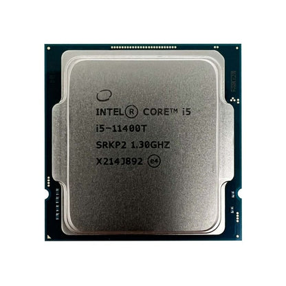 Intel Core i5-11400T Processor, 6 Cores, 12 Threads, 1.3 GHz (4.6 GHz Turbo), LGA 1200, 12MB Cache - Desktop CPU