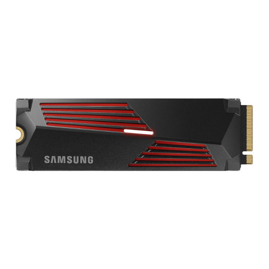 SAMSUNG 990 PRO w/Heatsink SSD 4TB, PCIe 4.0 NVMe, M.2, Up to 7,450 MB/s Read Speed - Gaming & Workstation SSD