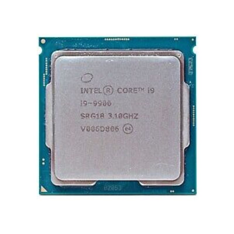 Intel Core i9-9900 Processor, 8 Cores, 16 Threads, 3.1 GHz (5.0 GHz Turbo), LGA 1151, 16MB Cache - Desktop CPU