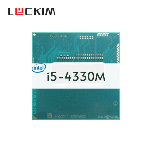 Intel Core i5-4330M Processor, 2 Cores, 4 Threads, 2.8 GHz (3.4 GHz Turbo), PGA946, 3MB Cache - Laptop CPU