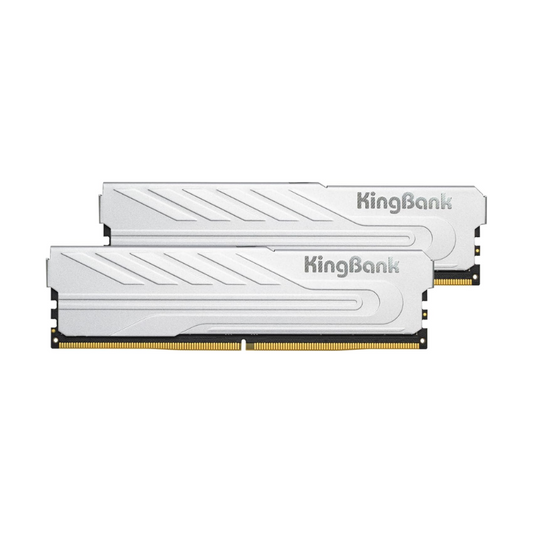 Kingbank Desktop DDR4 Silver 16GB 3600MHz RAM, PC4-28800, CL18, Non-ECC, Unbuffered, Silver, DIMM