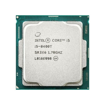 Intel Core i5-8400T Processor, 6 Cores, 6 Threads, 1.7 GHz (3.3 GHz Turbo), LGA 1151, 9MB Cache - Desktop CPU