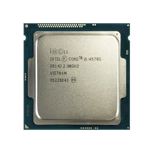 Intel Core i5-4570S Processor, 4 Cores, 4 Threads, 2.9 GHz (3.6 GHz Turbo), LGA 1150, 6MB Cache - Desktop CPU