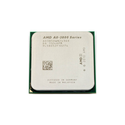 AMD A8-3850 Processor, 4 Cores, 4 Threads, 2.9 GHz, FM1, 4MB Cache - Desktop CPU