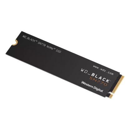 WD_BLACK SN770 1TB NVMe Internal Gaming SSD, PCIe Gen 4, M.2 2280, 5150 MB/s Read - High-Performance Storage