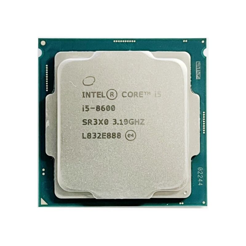 Intel Core i5-8600 Processor, 6 Cores, 6 Threads, 3.1 GHz (4.3 GHz Turbo), LGA 1151, 9MB Cache - Desktop CPU