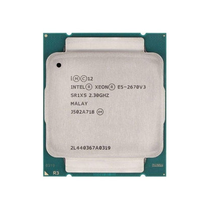 Intel Xeon E5-2670 v3 Processor, 12 Cores, 24 Threads, 2.3 GHz (3.3 GHz Turbo), LGA 2011-3, 30MB Cache - Server CPU