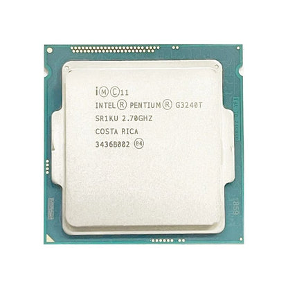 Intel Pentium G3240T Processor, 2 Cores, 2 Threads, 3.4 GHz, LGA 1150, 3MB Cache - Desktop CPU