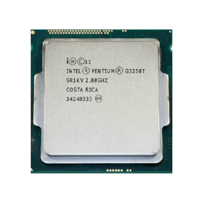 Intel Pentium G3250T Processor, 2 Cores, 2 Threads, 2.8 GHz, LGA 1150, 3MB Cache - Desktop CPU