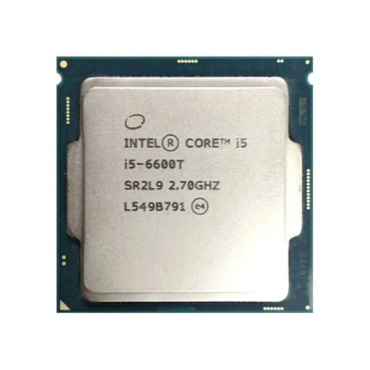 Intel Core i5-6600T Processor, 4 Cores, 8 Threads, 2.7 GHz (3.5 GHz Turbo), LGA 1151, 6MB Cache - Desktop CPU