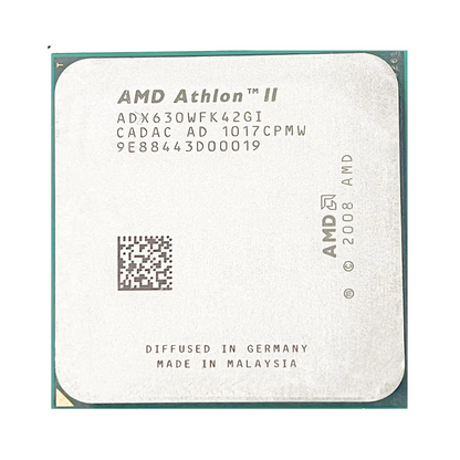 AMD Phenom II X4 630 Processor, 4 Cores, 2.8 GHz, Socket AM3, 6MB Cache - Desktop CPU