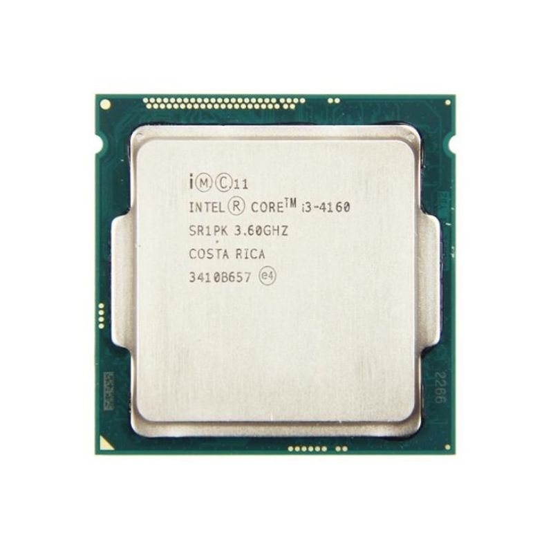 Intel Core i3-4160 Processor, 2 Cores, 4 Threads, 3.6 GHz, LGA 1150, 3MB Cache - Desktop CPU