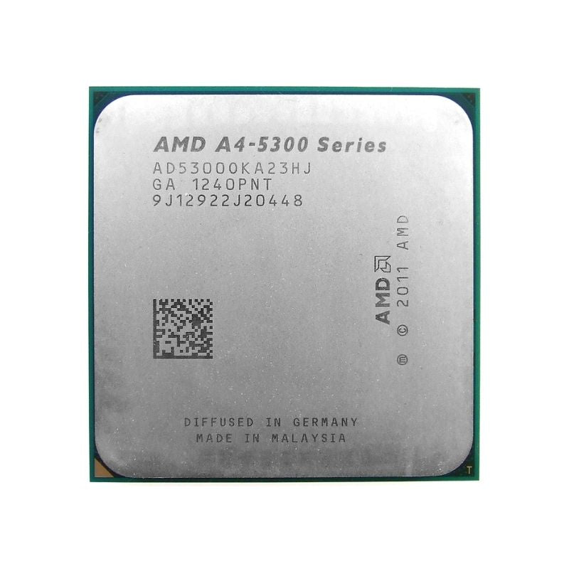 AMD A4-5300 Processor, 2 Cores, 3.4 GHz, Socket FM2, 1MB Cache - Desktop CPU