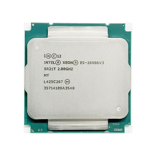 Intel Xeon E5-2698B v3 Processor, 16 Cores, 32 Threads, 2.0 GHz (3.5 GHz Turbo), LGA 2011-3, 40MB Cache - Server CPU