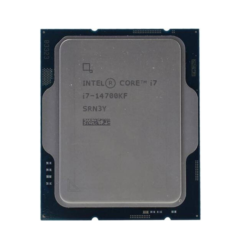 Intel Core i7-14700KF Processor, 16 Cores, 24 Threads, 3.4 GHz (5.2 GHz Turbo), LGA 1700, 30MB Cache - Desktop CPU