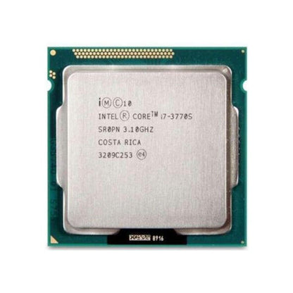 Intel Core i7-3770S Processor, 4 Cores, 8 Threads, 3.1 GHz (3.9 GHz Turbo), LGA 1155, 8MB Cache - Desktop CPU