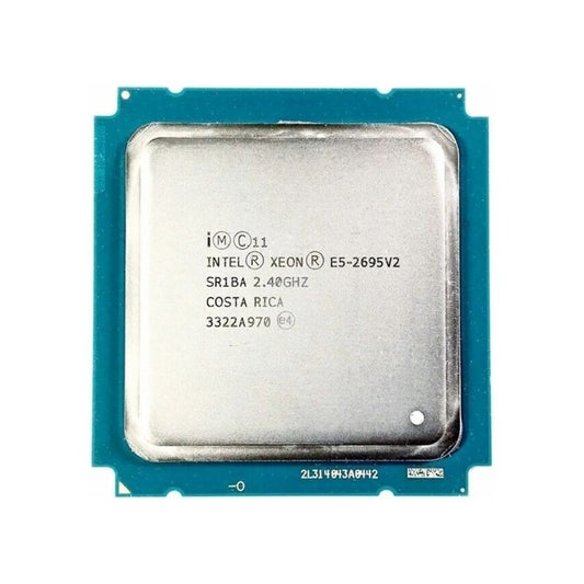 Intel Xeon E5-2695 v2 Processor, 12 Cores, 24 Threads, 2.4 GHz (3.2 GHz Turbo), LGA 2011, 30MB Cache - Server CPU