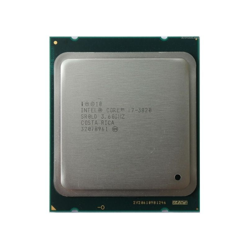 Intel Core i7-3820 Processor, 4 Cores, 8 Threads, 3.6 GHz (3.8 GHz Turbo), LGA 2011, 10MB Cache - Desktop CPU