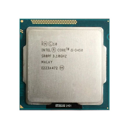 Intel Core i5-3450 Processor, 4 Cores, 4 Threads, 3.1 GHz (3.5 GHz Turbo), LGA 1155, 6MB Cache - Desktop CPU